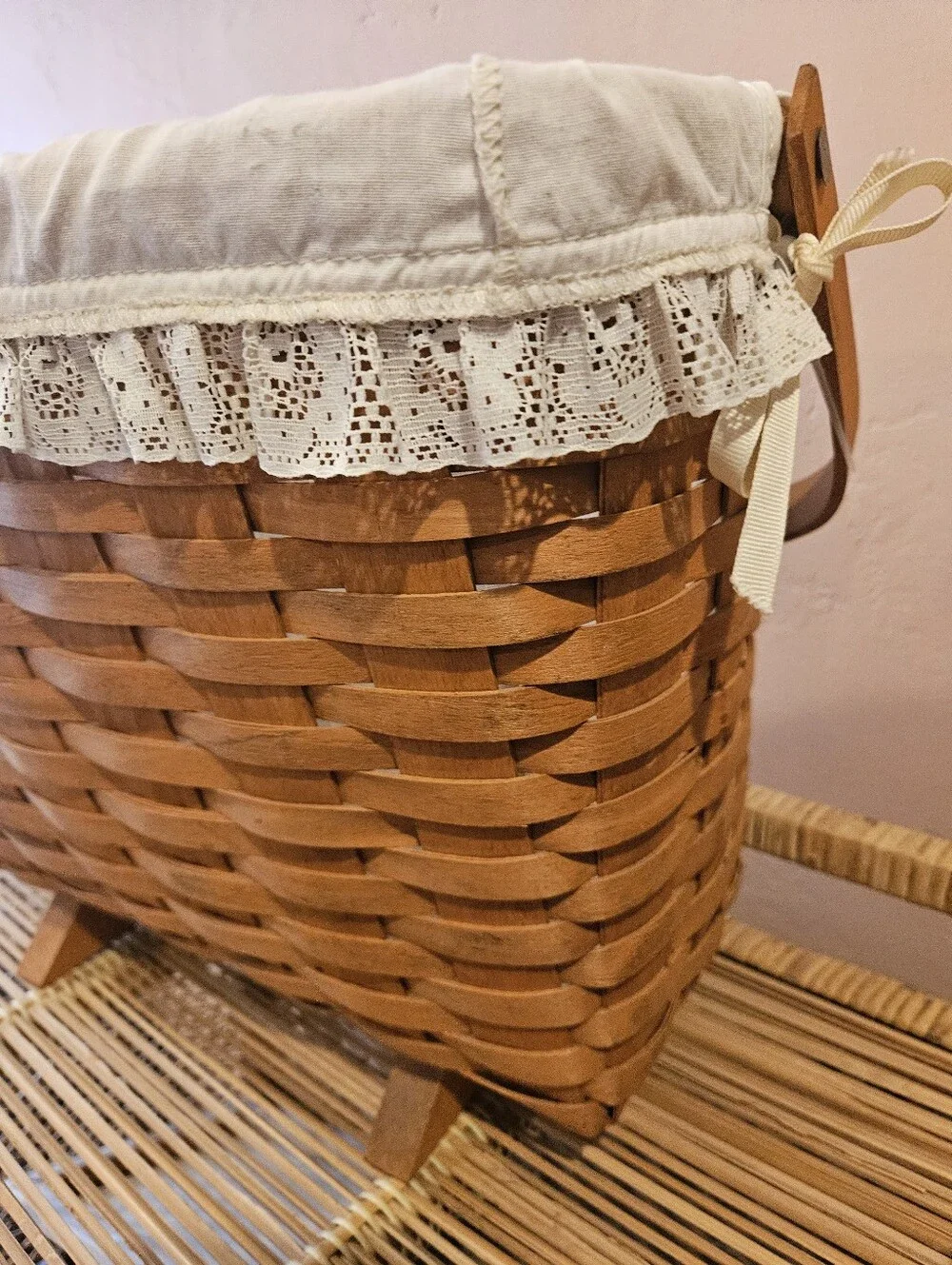 Longaberger Vintage Handled Basket